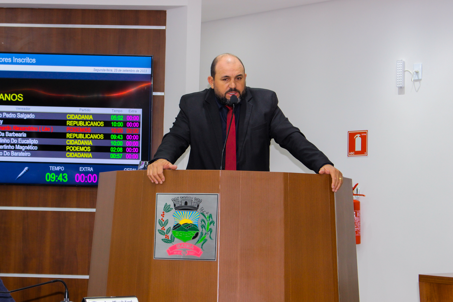 Foto: Reprodução/Câmara de Ibatiba - ES