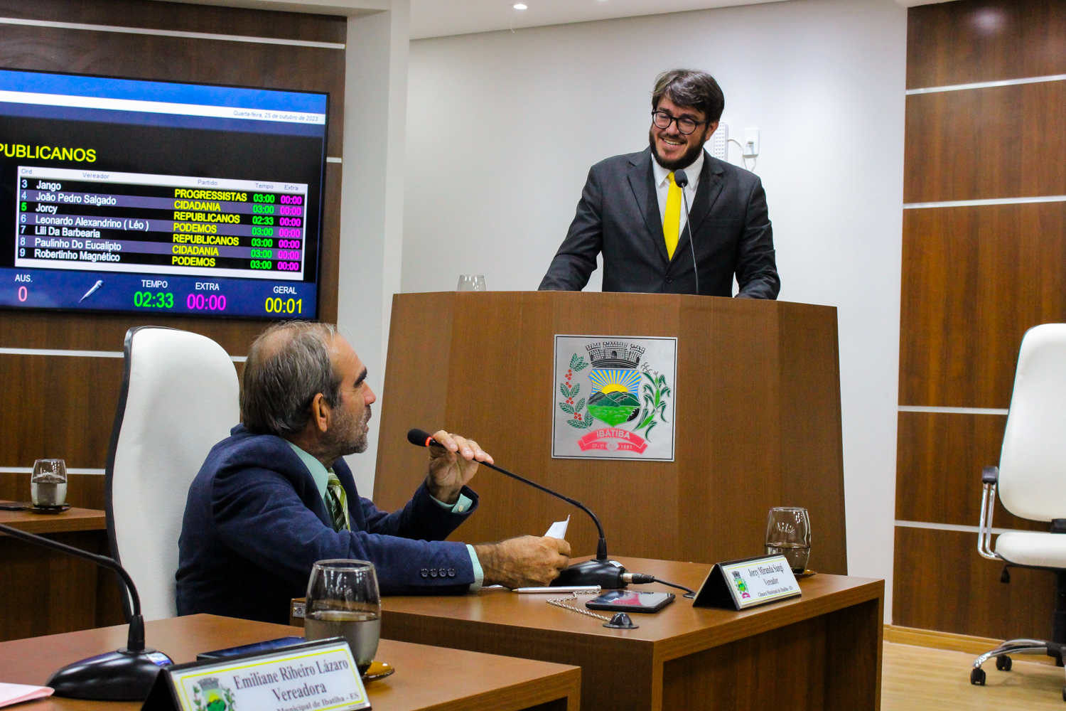 Foto: Reprodução/Câmara de Ibatiba - ES