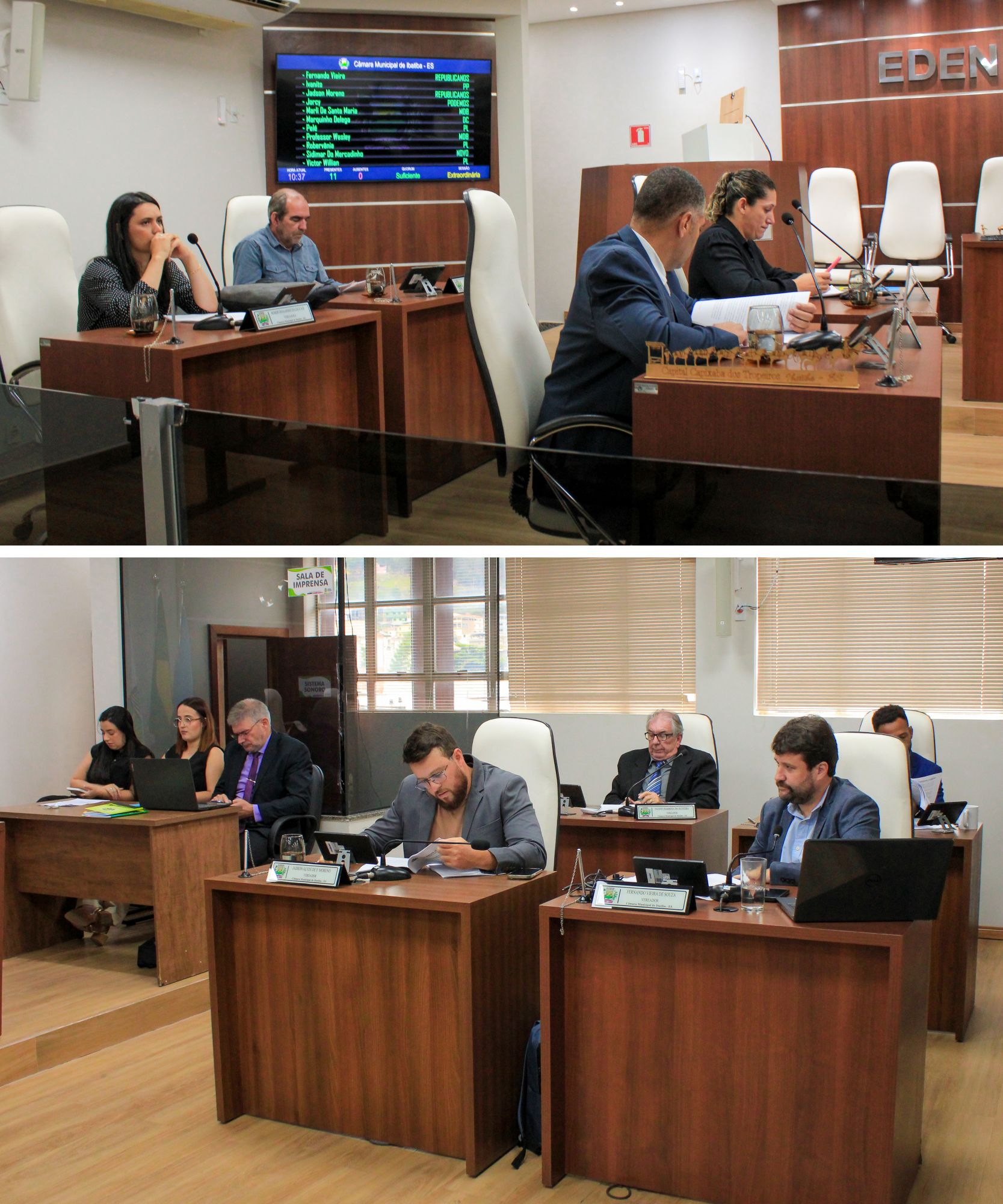 Foto: Reprodução/Câmara de Ibatiba - ES