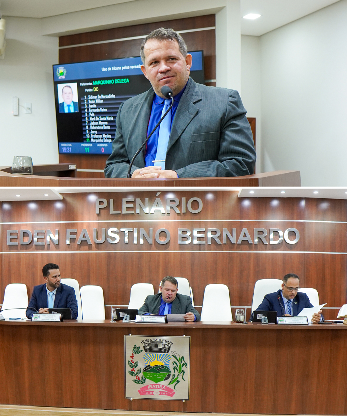 Foto: Reprodução/Câmara de Ibatiba - ES