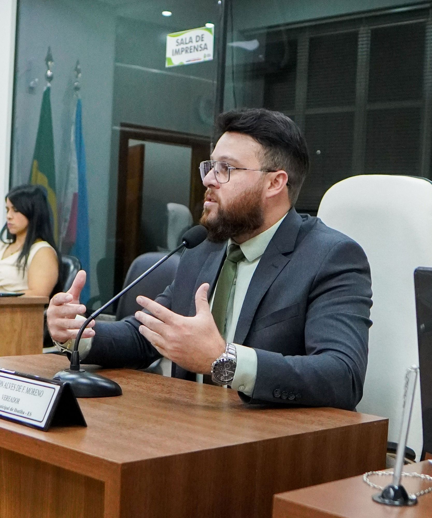 Foto: Reprodução/Câmara de Ibatiba - ES