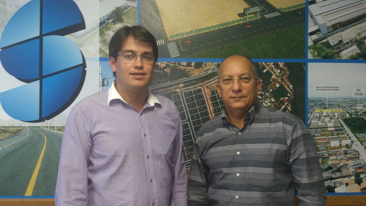 Luciano Salgado discute sobre pólo empresarial 