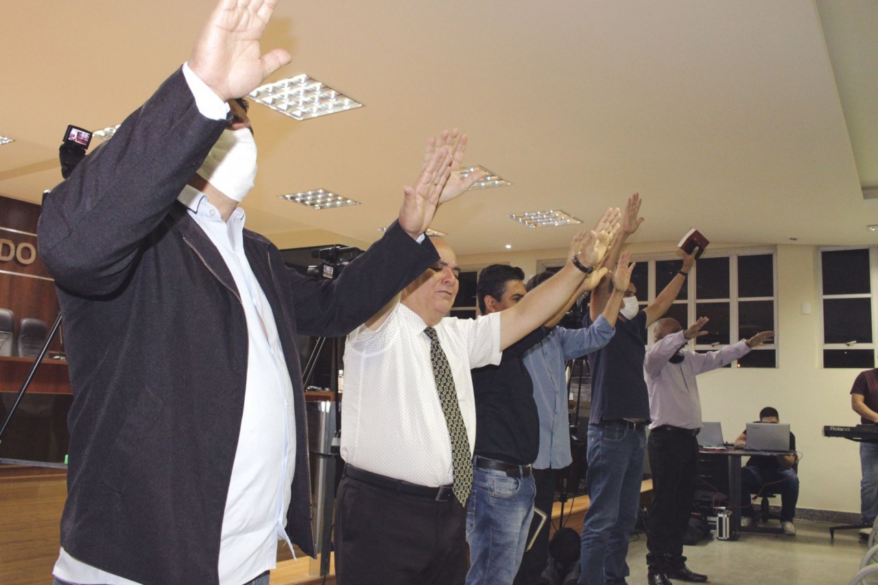 Culto marca ínicio da 1ª Sessão Ordinária da Câmara