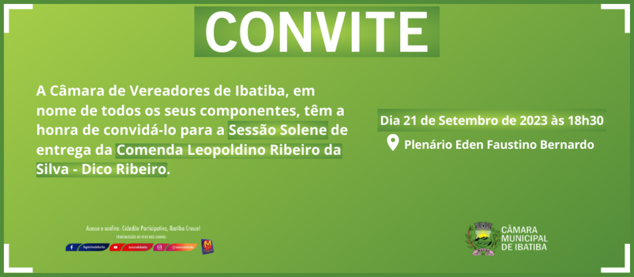 Sessão Solene em homenagem aos tropeiros acontece nesta quinta (21)