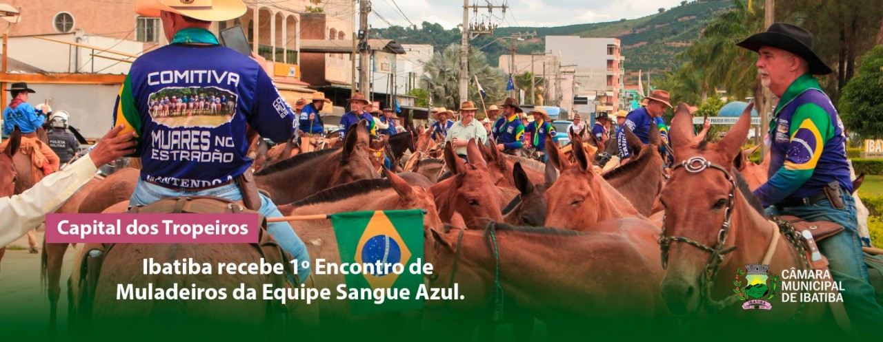 Ibatiba recebe 1º Encontro de Muladeiros da Equipe Sangue Azul