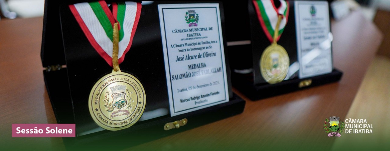 Câmara de Ibatiba presta honraria a cidadãos de origem libanesa pelo desenvolvimento do município