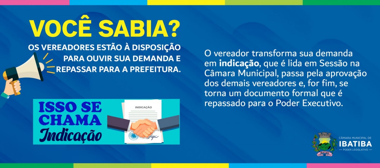 Indicação Parlamentar: O elo direto entre o cidadão e as melhorias em Ibatiba