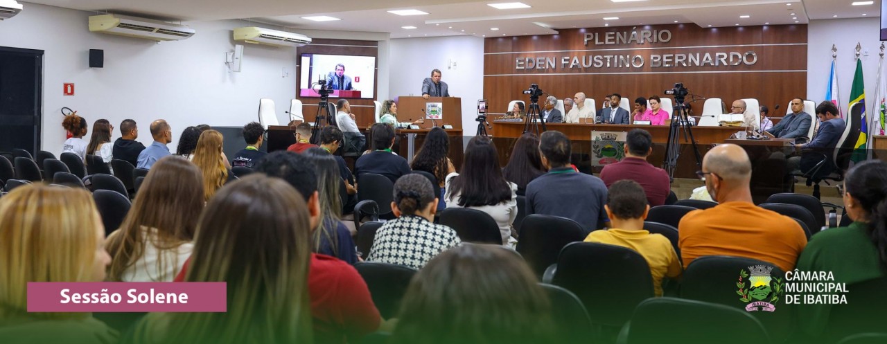 Câmara de Ibatiba homenageia alunos aprovados no Ifes com a Medalha Pedro Nogueira Teixeira