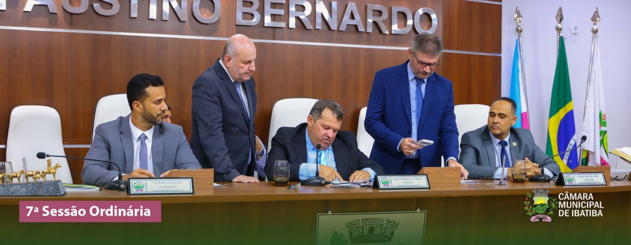 Vereadores aprovam nome de logradouro e dão andamento a ritos legislativos em Ibatiba