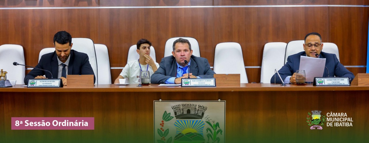 Câmara de Ibatiba aprova criação de novos bairros e homenagens em sessão plenária