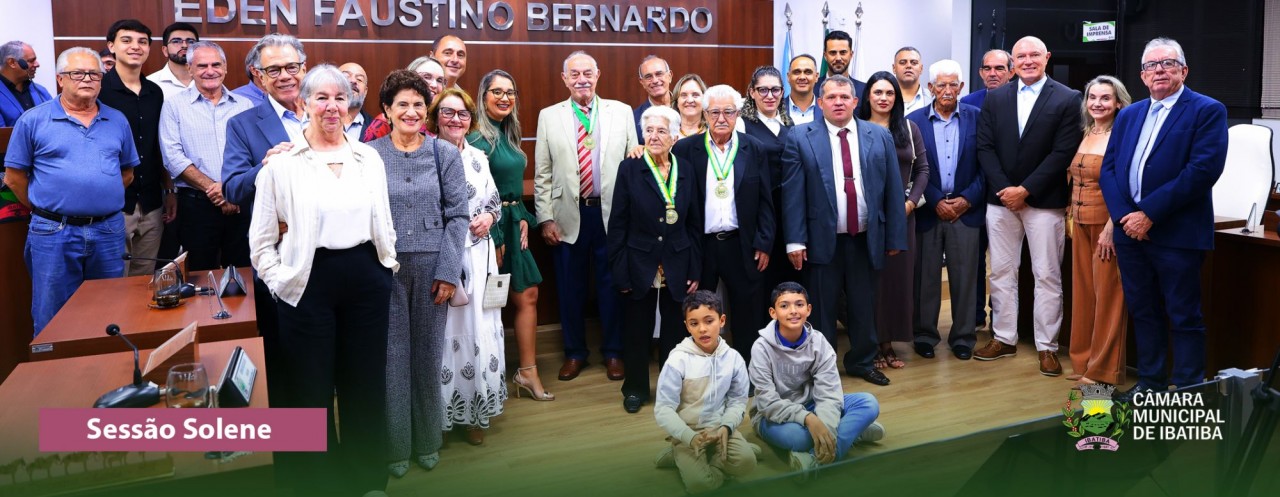 Descendentes de libaneses são homenageados com medalha Salomão José Fadlallah na Câmara Municipal