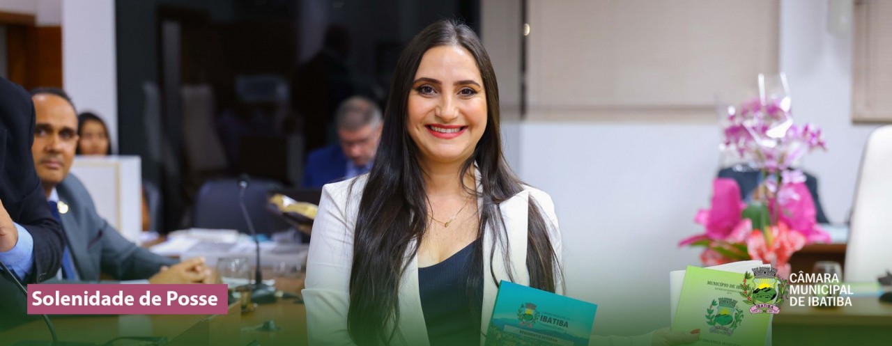 Emiliane Ribeiro Lázaro assume mandato e amplia bancada feminina na Câmara de Ibatiba