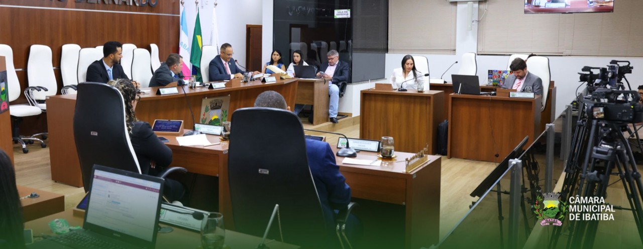 Câmara de Ibatiba aprova Política de Educação Ambiental e novas homenagens em Sessão Plenária