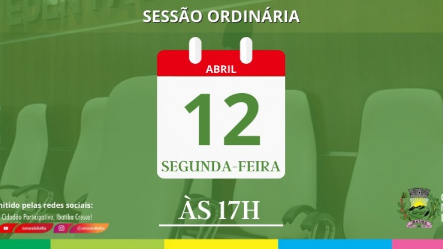 9ª Sessão Ordinária