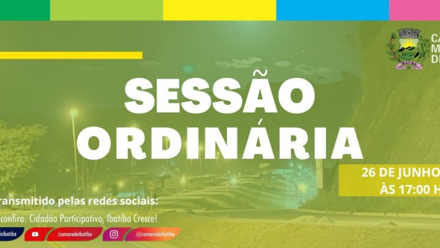 Sessão Ordinária