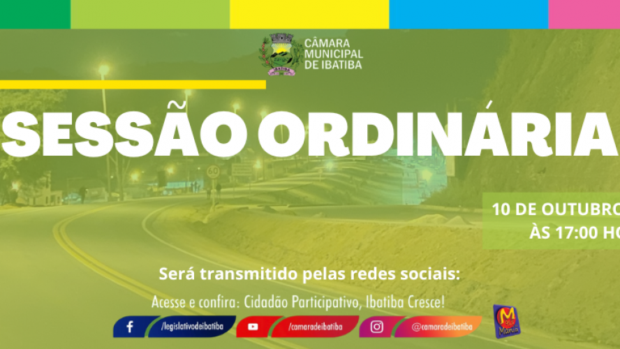 Sessão Ordinária