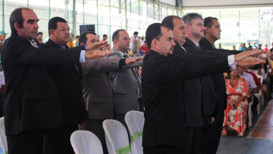 Solenidade de posse dos eleitos Solenidade de posse dos eleitos