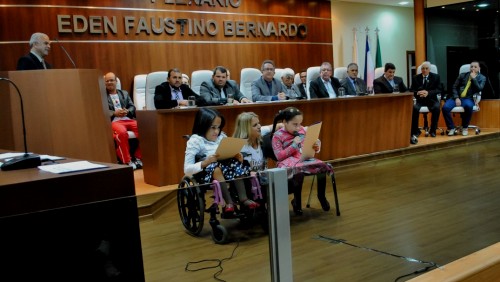 Profissionais da Apae e Pestalozzi são homenageados pela Câmara Profissionais da Apae e Pestalozzi são homenageados pela Câmara