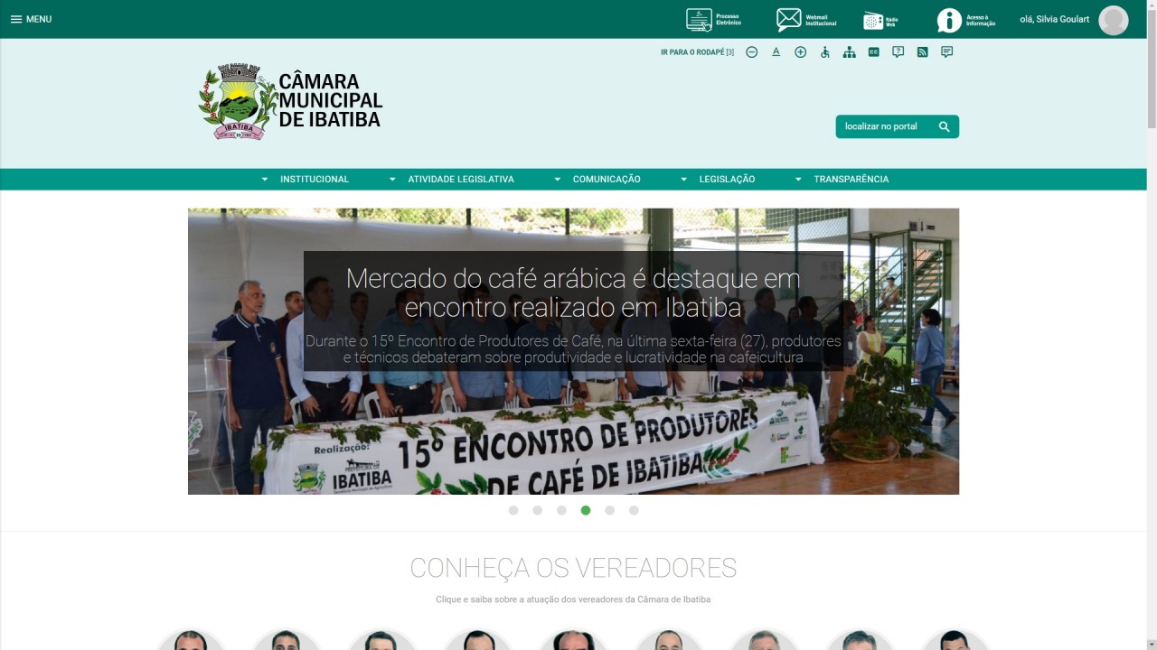 Site da Câmara tem novo domínio: ibatiba.es.leg.br
