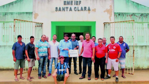 Câmara comemora início das obras de construção e reforma de escolas Câmara comemora início das obras de construção e reforma de escolas
