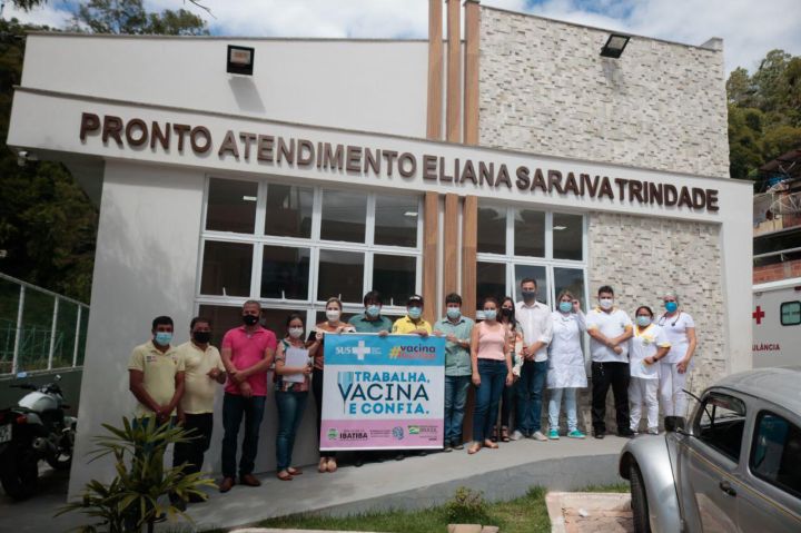 Vereadores de Ibatiba acompanham início do programa de imunização contra a Covid-19 Vereadores de Ibatiba acompanham início do programa de imunização contra a Covid-19