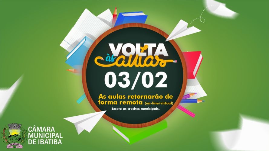 Volta às aulas remotas Volta às aulas remotas
