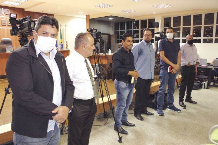 Culto marca ínicio da 1ª Sessão Ordinária da Câmara Culto marca ínicio da 1ª Sessão Ordinária da Câmara
