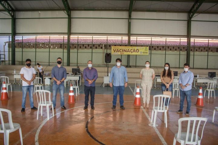 Vereadores acompanham início da vacinação da Covid-19 no IFES Ibatiba Vereadores acompanham início da vacinação da Covid-19 no IFES Ibatiba
