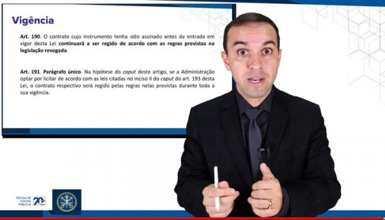 Tribunal de Contas promove webnário para capacitar servidores Tribunal de Contas promove webnário para capacitar servidores