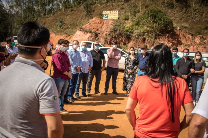 Vereadores visitam futuro Centro de Distribuição de Revsol no Caparaó Vereadores visitam futuro Centro de Distribuição de Revsol no Caparaó