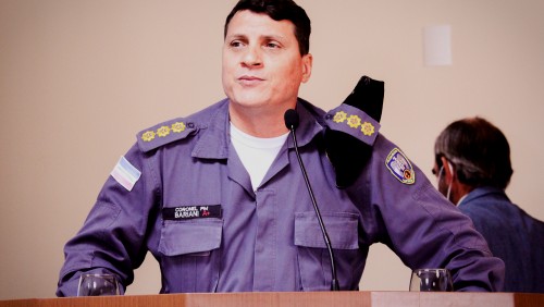 Coronel Carlos Alberto Bariani | Entrega da Medalha Soldado José Pires de Andrade