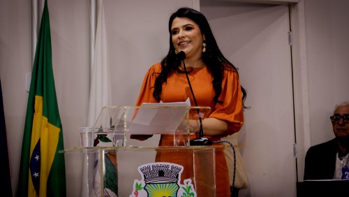 Gizele Gomes de Freitas - Homenageada | Sessão Solene: 20 anos de fundação da Apae Ibatiba