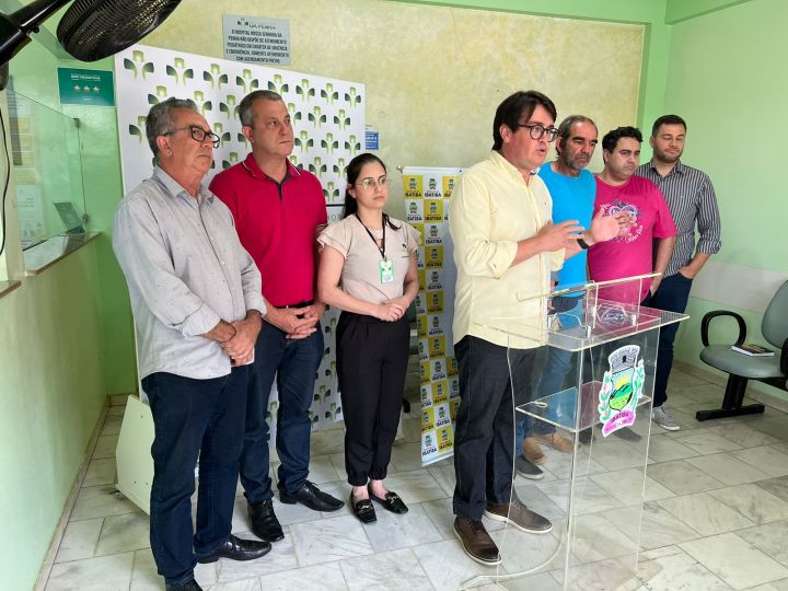 Vereadores participam de pronunciamento sobre implantação do Hospital Municipal de Ibatiba Vereadores participam de pronunciamento sobre implantação do Hospital Municipal de Ibatiba