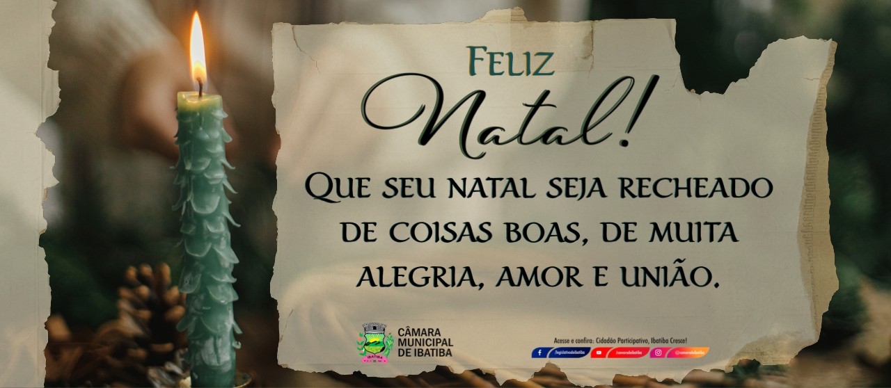 Feliz Natal! Feliz Natal!
