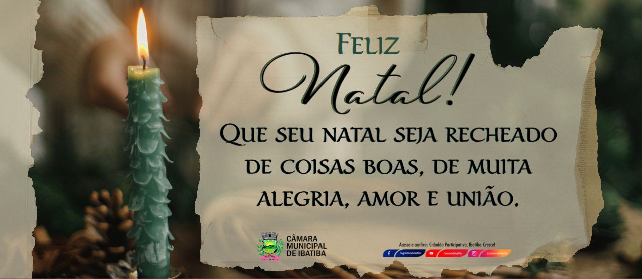 Feliz Natal! Feliz Natal!