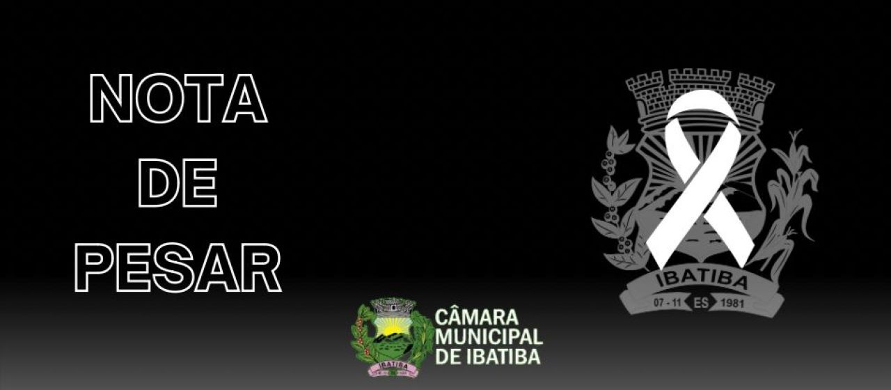 Nota de Pesar Nota de Pesar