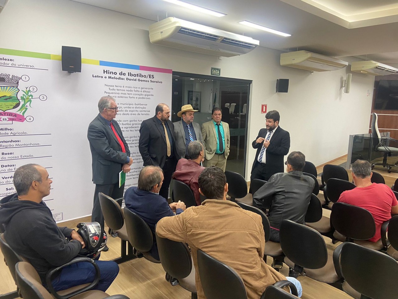 Educação: Vereadores recebem vigias municipais Educação: Vereadores recebem vigias municipais