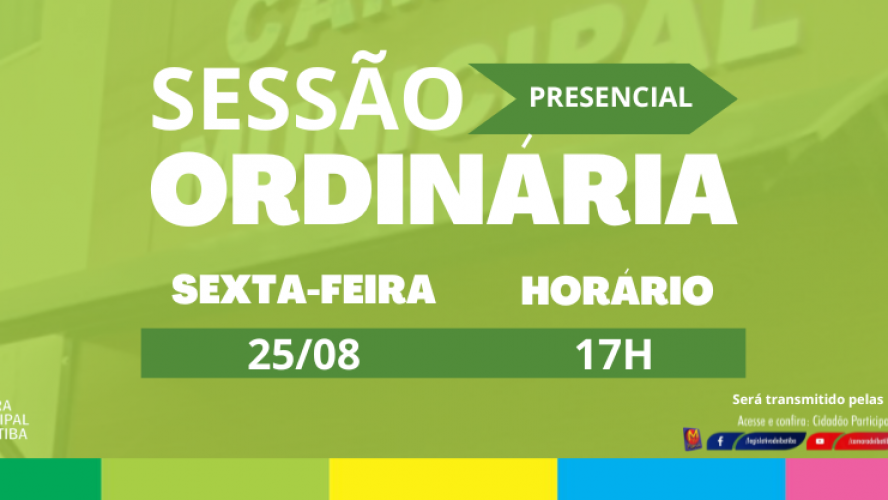 Sessão Ordinária Sessão Ordinária