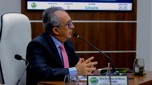 Perguntas do ver. Silvio Rodrigues de Oliveira (Cidadania) | Sessão Solene - Prestação de Contas do Executivo Municipal