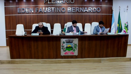Vereadores aprovam três projetos durante 3ª Sessão Ordinária Vereadores aprovam três projetos durante 3ª Sessão Ordinária
