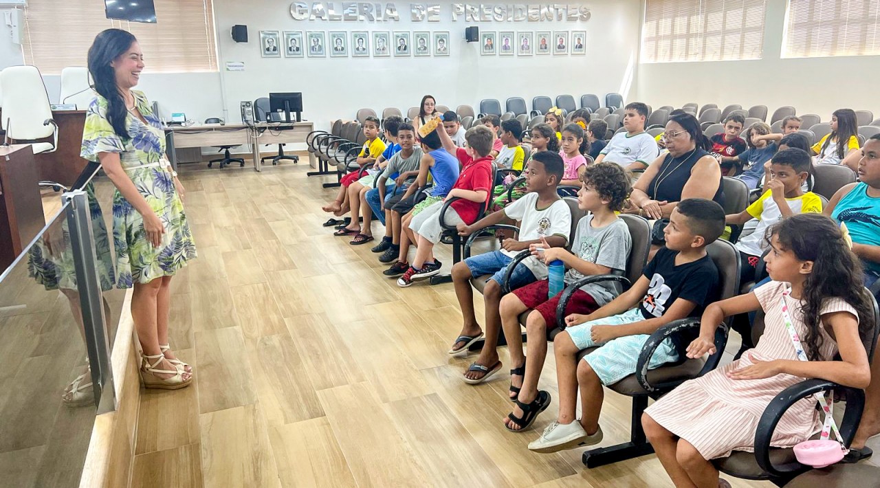Escolas no Legislativo: Câmara Municipal recebe alunos da EMEF Eunice Pereira da Silveira