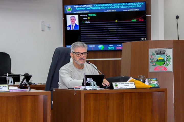 Câmara Municipal aprova projeto que torna obrigatória a divulgação da agenda do Poder Executivo Câmara Municipal aprova projeto que torna obrigatória a divulgação da agenda do Poder Executivo