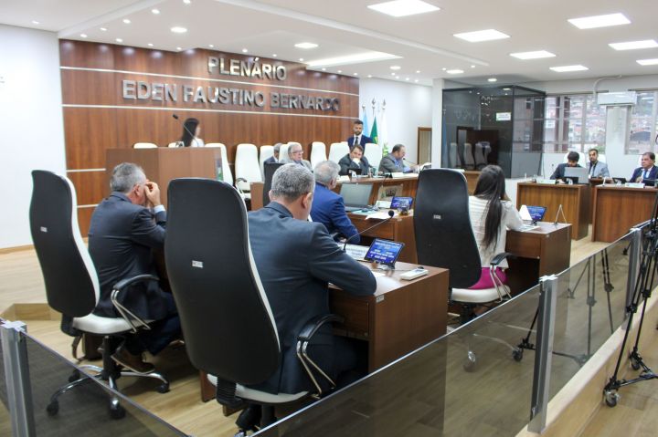 Câmara Municipal aprovou cinco projetos na última sessão do dia 25 Câmara Municipal aprovou cinco projetos na última sessão do dia 25