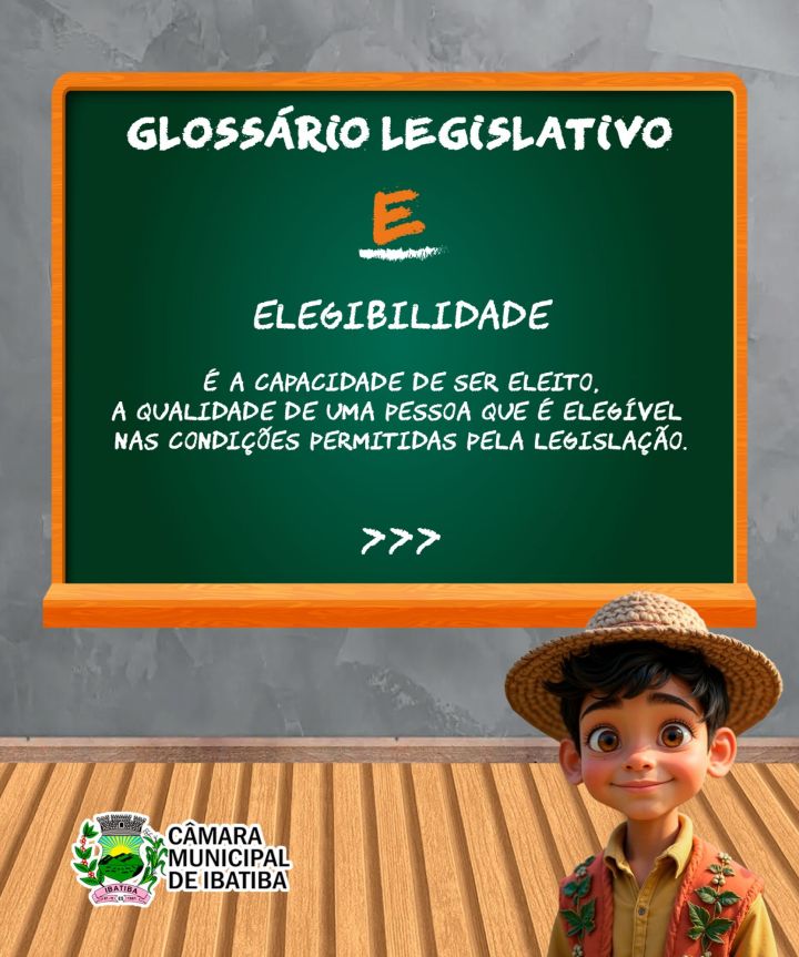 Câmara Municipal explica alguns termos usados em sessão, de D à F Câmara Municipal explica alguns termos usados em sessão, de D à F