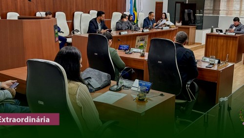 Saiba o que a Câmara Municipal aprovou na 8ª Sessão Extraordinária Saiba o que a Câmara Municipal aprovou na 8ª Sessão Extraordinária