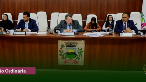 Câmara Municipal aprova importantes projetos e moções em sessão plenária Câmara Municipal aprova importantes projetos e moções em sessão plenária