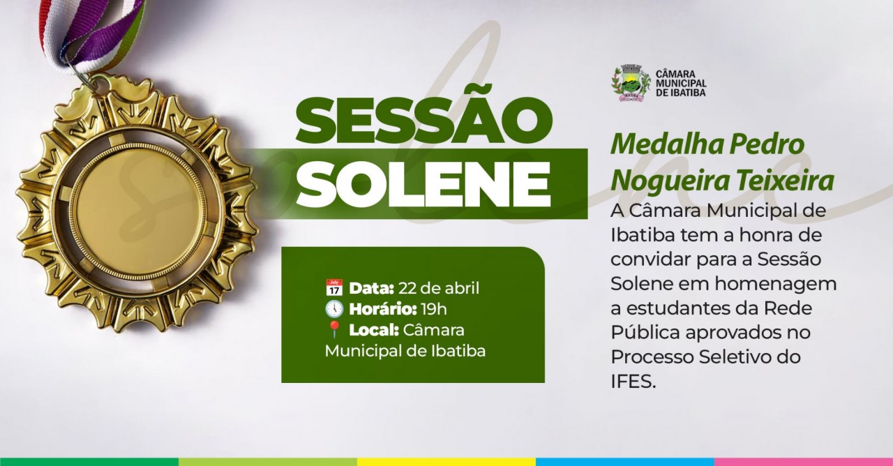Alunos da Rede Pública aprovados no Ifes serão condecorados pela Câmara Municipal de Ibatiba Alunos da Rede Pública aprovados no Ifes serão condecorados pela Câmara Municipal de Ibatiba