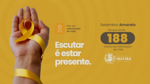 Setembro Amarelo: Quando a escuta qualificada se torna um ato de salvamento Setembro Amarelo: Quando a escuta qualificada se torna um ato de salvamento