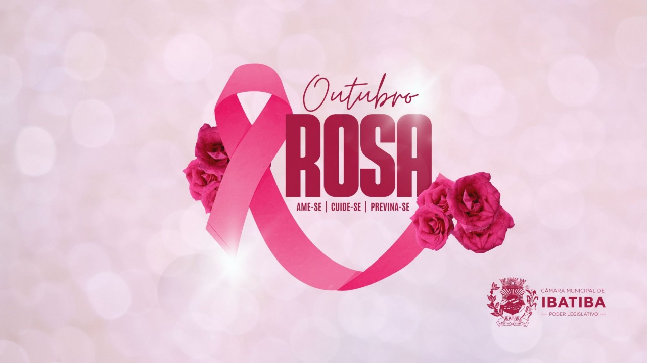 Outubro Rosa: Conscientização contra o câncer de mama e câncer do colo do útero Outubro Rosa: Conscientização contra o câncer de mama e câncer do colo do útero
